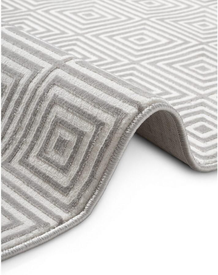 ELLE DECORATION Design-vloerkleed Tourmaline Woonkamer slaapkamer loper hoog-laag effect gang glans