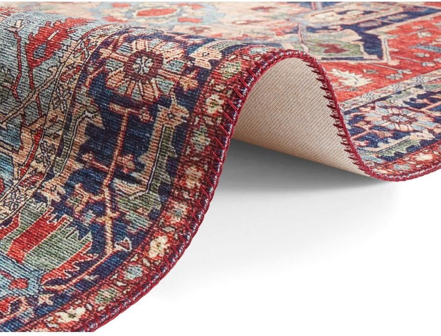 ELLE DECORATION Vloerkleed Hamadan Oosters loper kortpolig woonkamer slaapkamer eetkamer