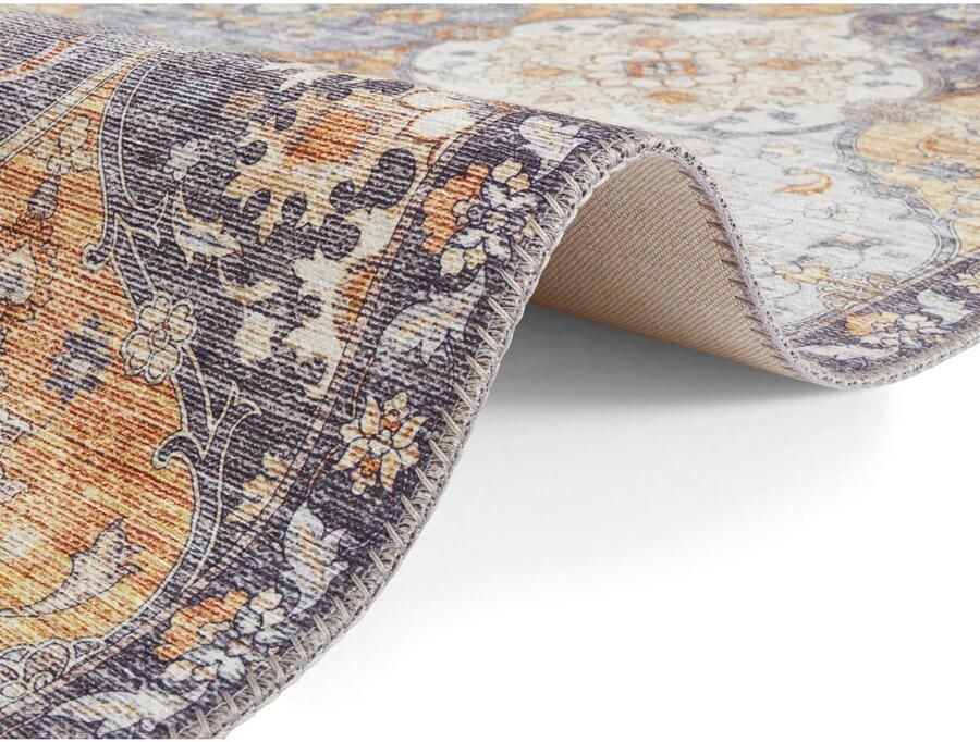 ELLE DECORATION Vloerkleed Kasjmier Ghom Oosters loper kortpolig vintage woonkamer slaapkamer