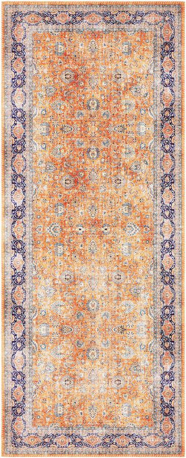 ELLE DECORATION Vloerkleed Keshan Maschad Oosters loper kortpolig vintage woonkamer slaapkamer