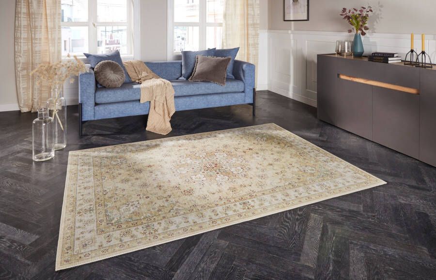 ELLE DECORATION Vloerkleed Nain Oosters loper kortpolig woonkamer slaapkamer vintage-look