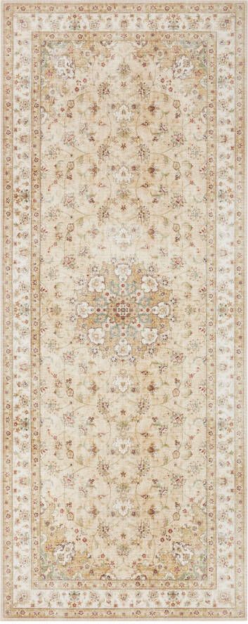 ELLE DECORATION Vloerkleed Nain Oosters loper kortpolig woonkamer slaapkamer vintage-look