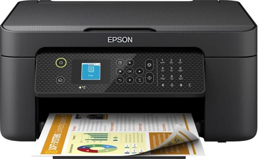 Epson Workforce WF-2910DWF All-in-one inkjet printer Zwart