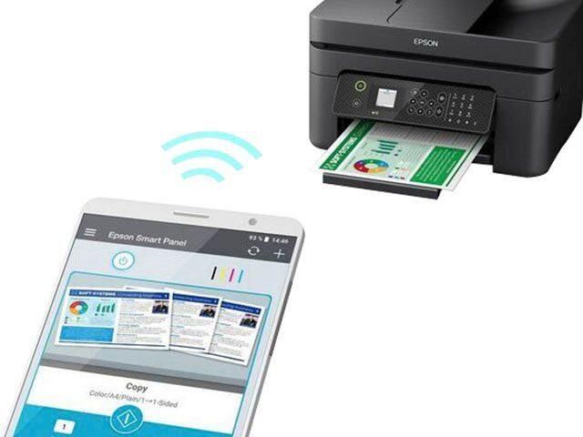 Epson Workforce WF-2930DWF All-in-one inkjet printer Zwart - Foto 6