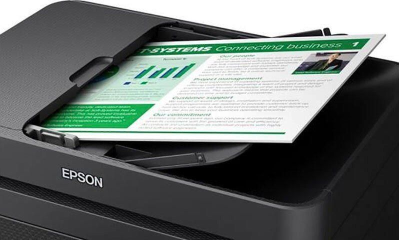 Epson Workforce WF-2930DWF All-in-one inkjet printer Zwart - Foto 4
