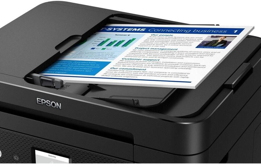 Epson Workforce WF-2960DWF All-in-one inkjet printer Zwart - Foto 6