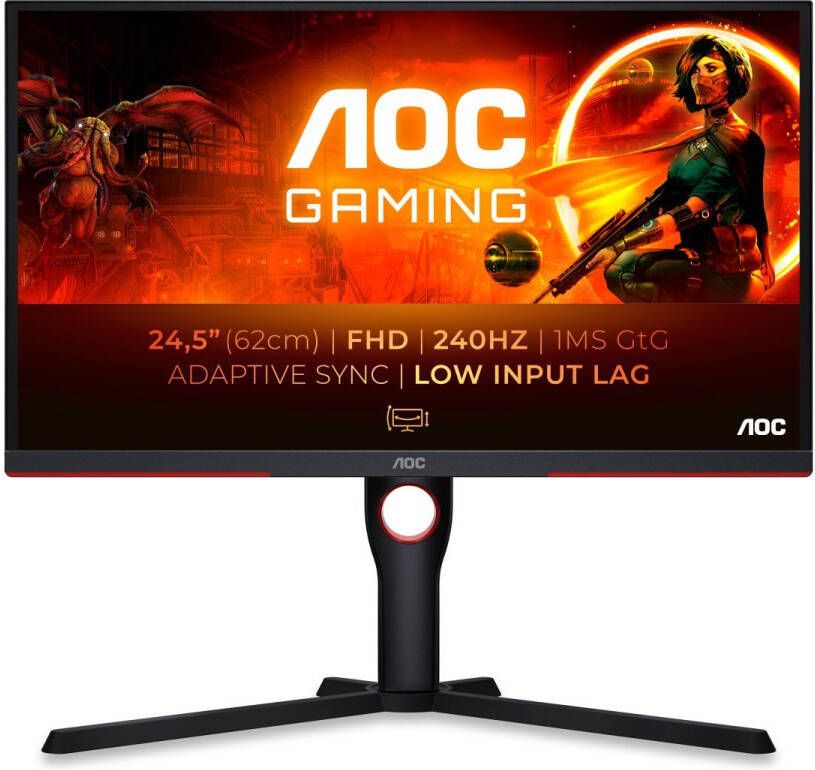 AOC Gaming-monitor 25G3ZM BK 62 2 cm 25" Full HD