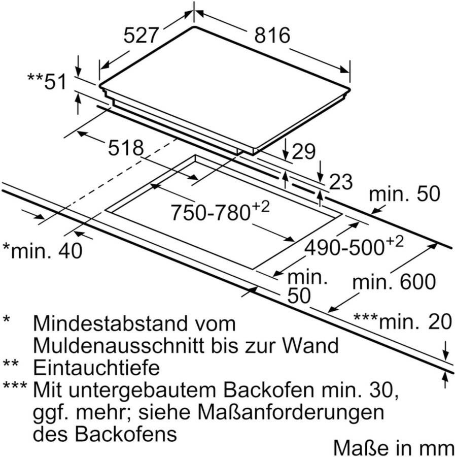 BOSCH Flex-inductiekookplaat van SCHOTT CERAN PXY875DC1E met directselect premium