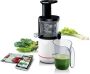 BOSCH Slow-juicer MESM500W groot vermogen voor hard fruit en groente zeer stil gemakkelijk te reinigen wit - Thumbnail 10