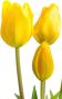 Merkloos Sans marque Tulpen Kunstbloemen Bos met 7 stuks Geel - Thumbnail 5