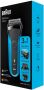 Braun Series 3 Shave&Style 310BT elektrisch scheerapparaat Zwart Blauw - Thumbnail 7