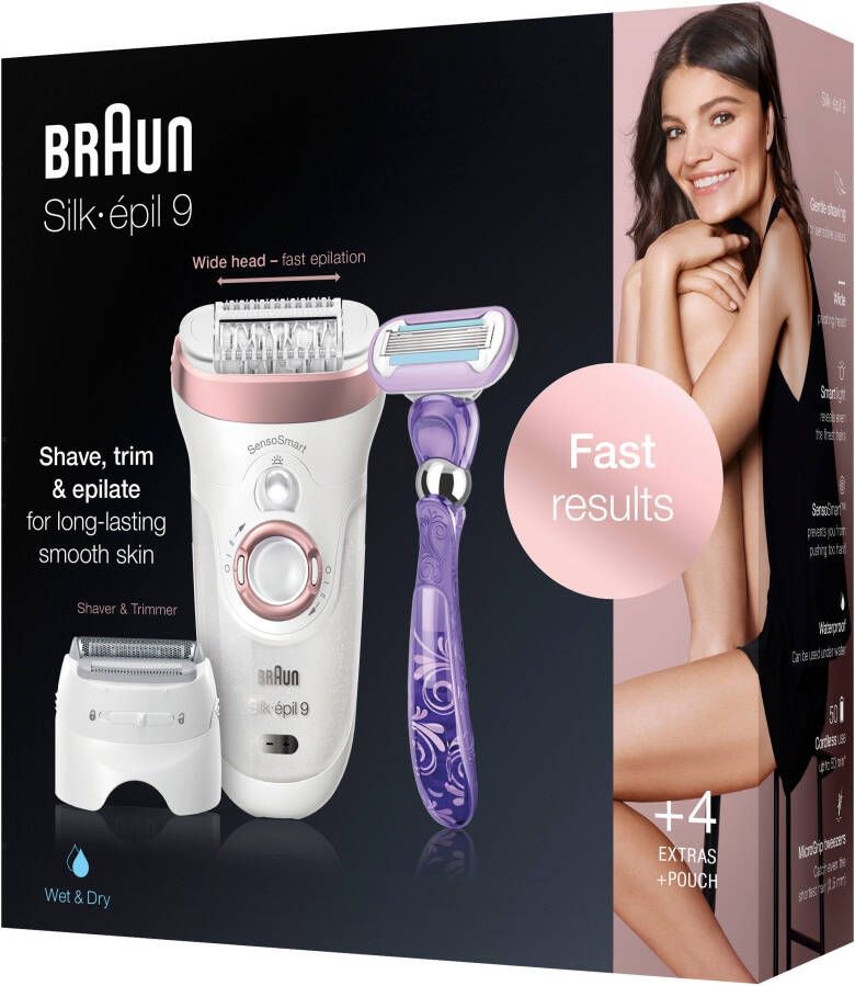 Braun Epilator Silk-épil 9 870 SensoSmart