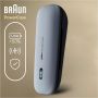 Braun PowerCase Travel Shaver oplaadetui zilver compatibel met Series 9 en Series 8 elektrische scheerapparaten - Thumbnail 3