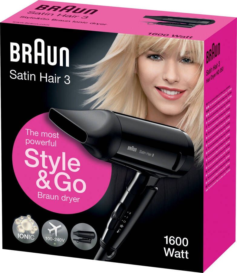Braun Reisföhn Satin Hair 3 Style & Go