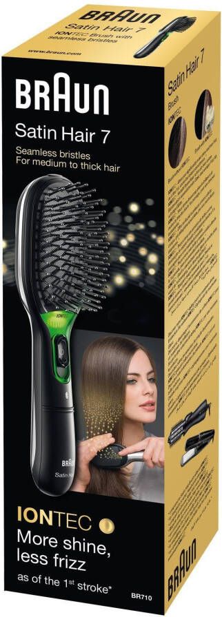 Braun Stijlborstel Satin Hair 7 IONTEC BR710 met ionentechnologie ter bevordering van de glans