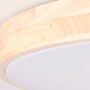 Brilliant plafondlamp Slimline LED houtlook 49 cm Leen Bakker - Thumbnail 4