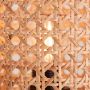 Brilliant Leuchten Plafondspot WILEY 67 cm breed 4 x e14 draaibaar metaal rotan hout licht zwart (1 stuk) - Thumbnail 3