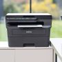 Brother 3-in-1 multifunctionele zwart-wit laserprinter DCP-L2627DWE Wifi - Thumbnail 8