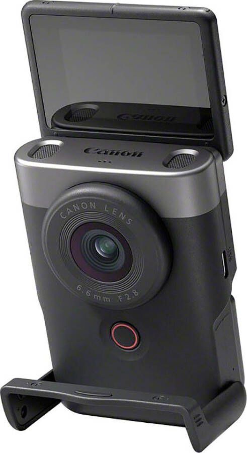 Canon Camcorder PowerShot V10 zilver vlogkit