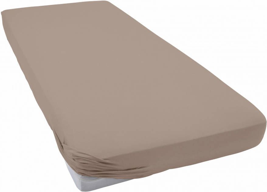 Cinderella Hoeslaken Jersey in mt. 90x200 140x200 of 180x200 cm voor topmatras (1 stuk)