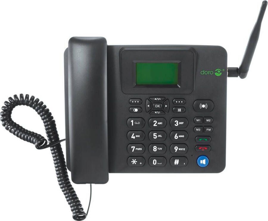 Doro 4100H IP Phone Zwart Handset met snoer