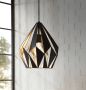 Allibert Keter EGLO hanglamp Carlton 1 zwart goud Leen Bakker - Thumbnail 3