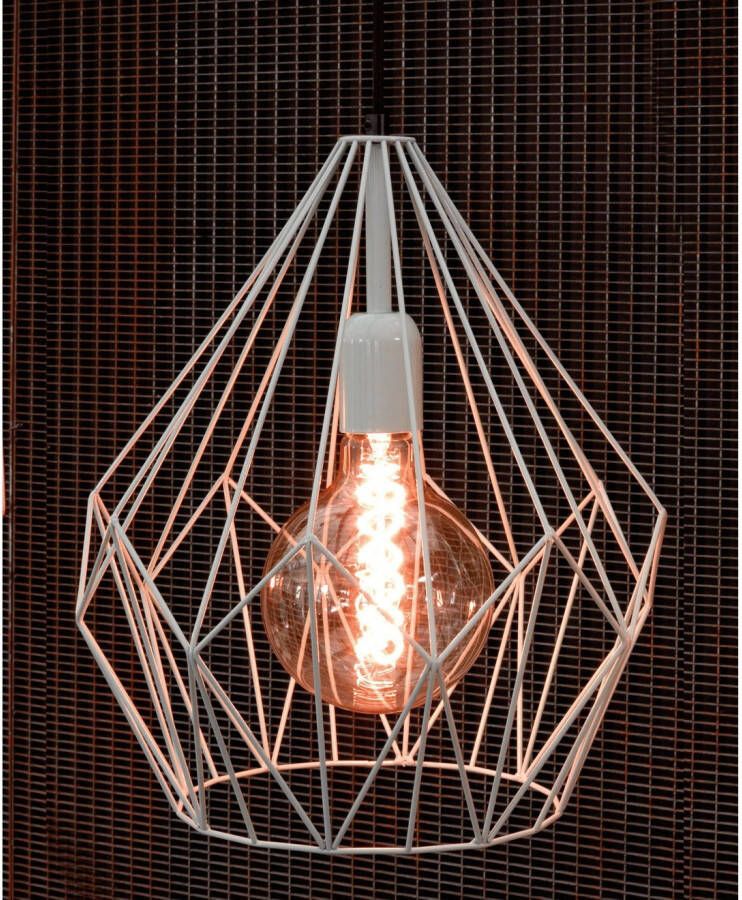 EGLO Hanglamp CARLTON hanglamp koper staal excl. lichtbron retro