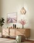 EGLO Hanglamp CARLTON-P Vintage hanglamp retro hanglamp staal pastel abrikoos Ø 31 cm (1 stuk) - Thumbnail 3