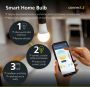 EGLO Connect.z Fraioli-Z Smart Hanglamp - 105 5 cm - Zwart Wit - Instelbaar RGB & wit licht - Dimbaar - Zigbee - Thumbnail 5