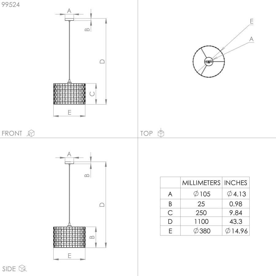 EGLO Hanglamp MARASALES (1 stuk)