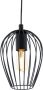 EGLO Hanglamp NEWTOWN hanglamp zwart staal E27 pendellamp rond - Thumbnail 5