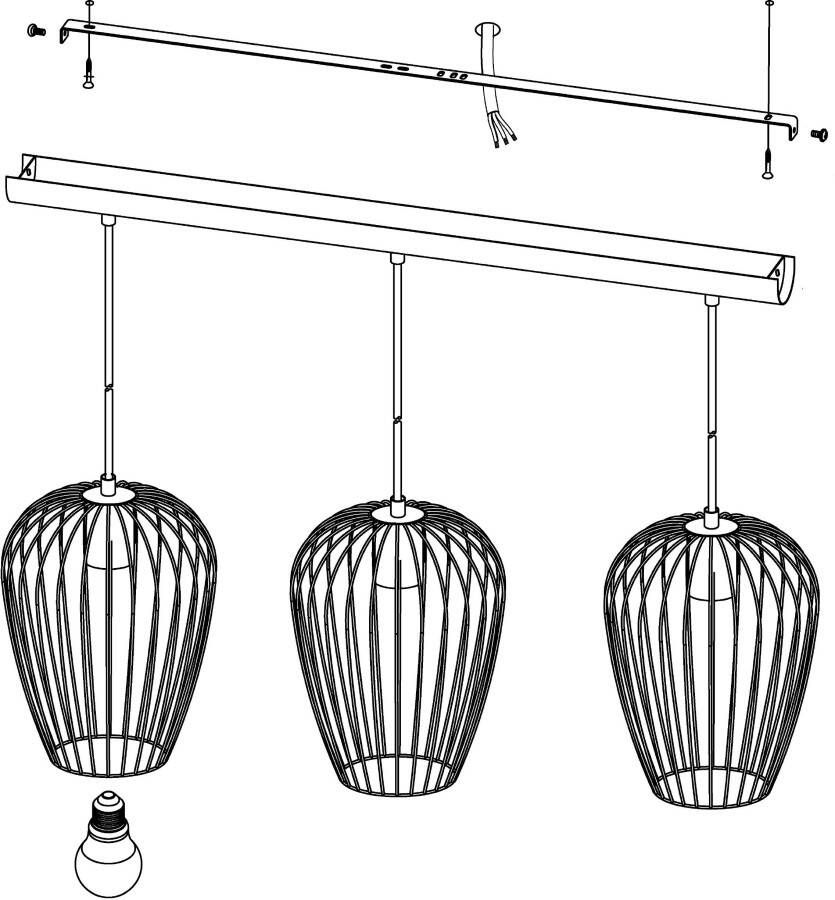 EGLO Hanglamp NEWTOWN Hanglicht hanglamp