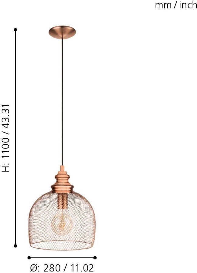 EGLO Hanglamp STRAITON Hanglicht hanglamp