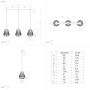 EGLO Hanglamp STYPE Hanglamp in goudkleur van staal excl. E27 40W (1 stuk) - Thumbnail 2