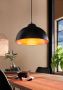 EGLO Hanglamp TRURO 2 Vintage hanglamp van staal zwart koper E27 fitting Ø 37 cm (1 stuk) - Thumbnail 3