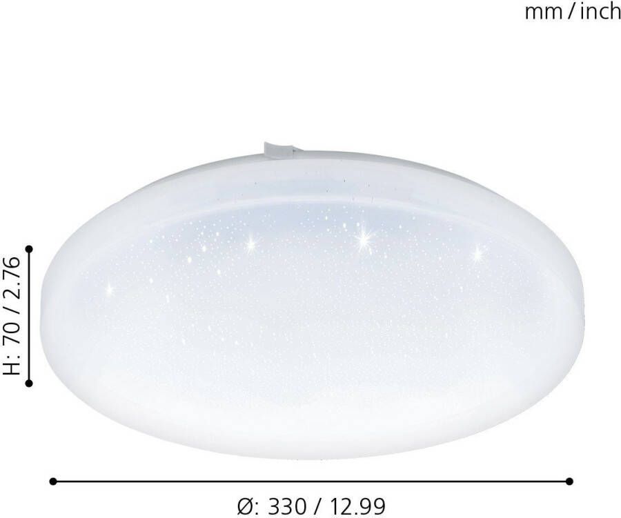 EGLO Led-plafondlamp FRANIA-S