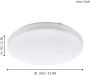 EGLO Plafondlamp Led Frania ⌀33cm 17w - Thumbnail 2