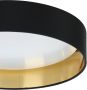 EGLO  Maserlo 2 Plafondlamp - LED - Ø 38 cm - Wit Zwart Goud - Thumbnail 4