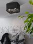 EGLO  connect.z Caminales-Z Smart Plafondlamp - GU10 - 24 cm - Zwart - Instelbaar RGB & wit licht - Dimbaar - Zigbee - Thumbnail 3