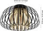 EGLO  Encinitos Plafondlamp - E27 - Ø 45 cm - Zwart Goud - Thumbnail 4