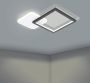 EGLO Gafares Plafondlamp LED 33 cm Zwart Wit Dimbaar - Thumbnail 3