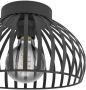 EGLO Plafondlamp MOGANO 3 Plafondlamp metaal in zwart ganglamp met E27 fitting Ø 28 cm (1 stuk) - Thumbnail 4
