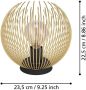 EGLO Venezuela Tafellamp E27 22 5 cm Zwart Goud - Thumbnail 4