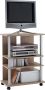 FMD Tv hifi-kast met 3 vakken 65x40x79 2 cm eikenkleurig - Thumbnail 7