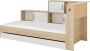 Gautier_diagone Vente unique Bed ARMAND met opbergruimte en laden 90 x 200 cm Kleur Natuurlijk licht L 221 cm x H 104 cm x D 120 cm - Thumbnail 2