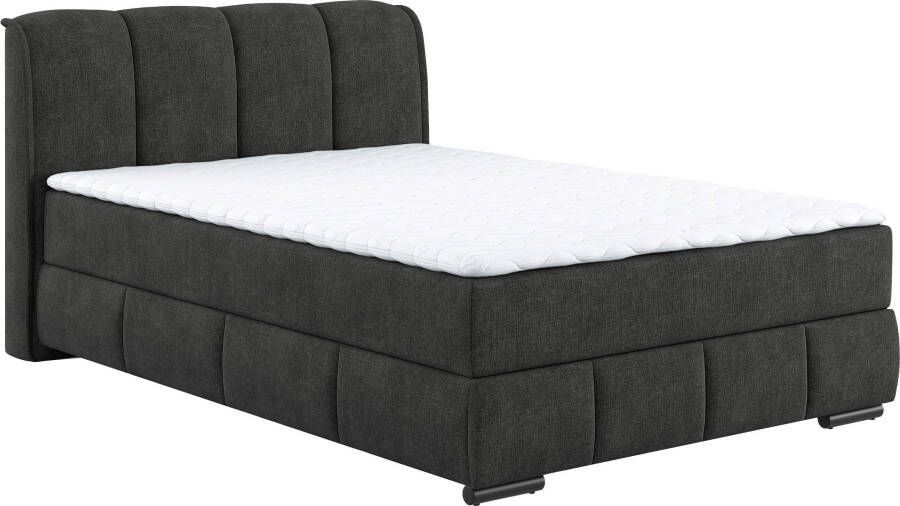 INOSIGN Boxspring Bethany met bedkist incl. matras Topmatras en sierkussen in verschillende hardheden beschikbaar