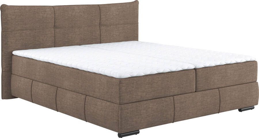 INOSIGN Boxspring Brewdley met bedkist incl. matras Topmatras en sierkussen in verschillende hardheden beschikbaar