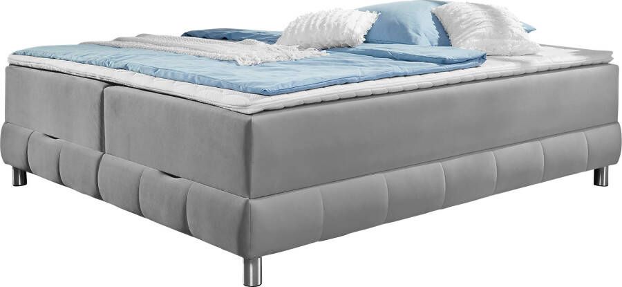 INOSIGN Boxspring Vaasa geschikt voor schuine plafonds inclusief bedlade en matrastopper