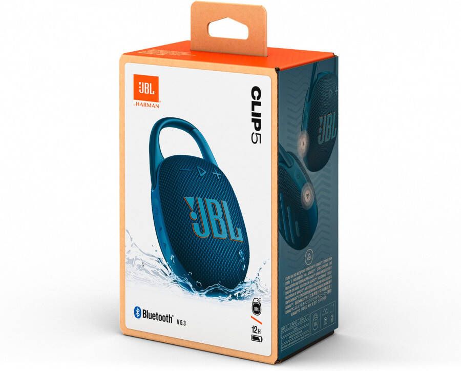 JBL Bluetooth luidspreker Clip 5 ultra-compact water- en stofbestendig (ip67) 7 watt rms