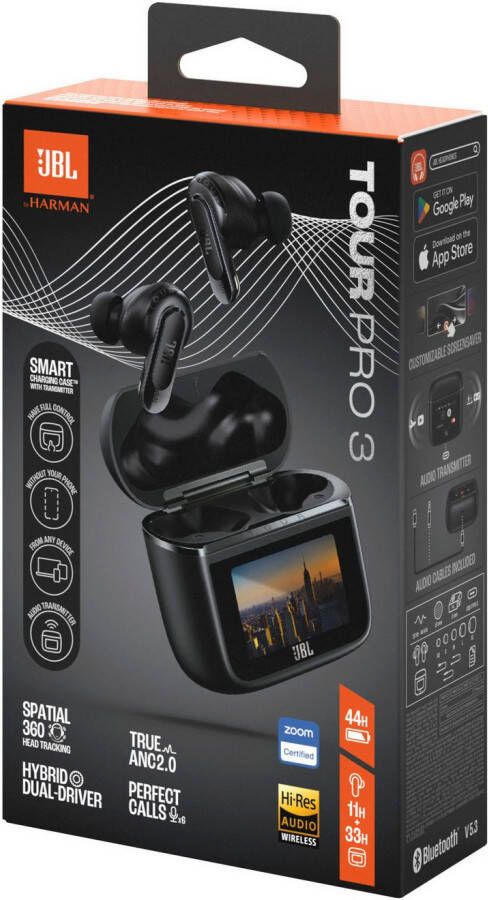 JBL Draadloze in-ear hoofdtelefoon TOUR PRO 3 TWS